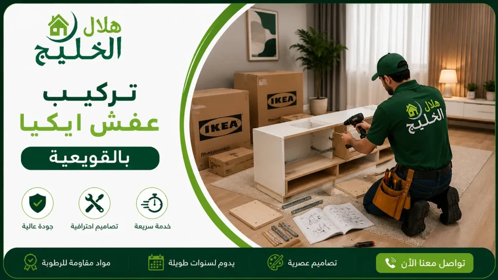 تركيب عفش ايكيا بالقويعية