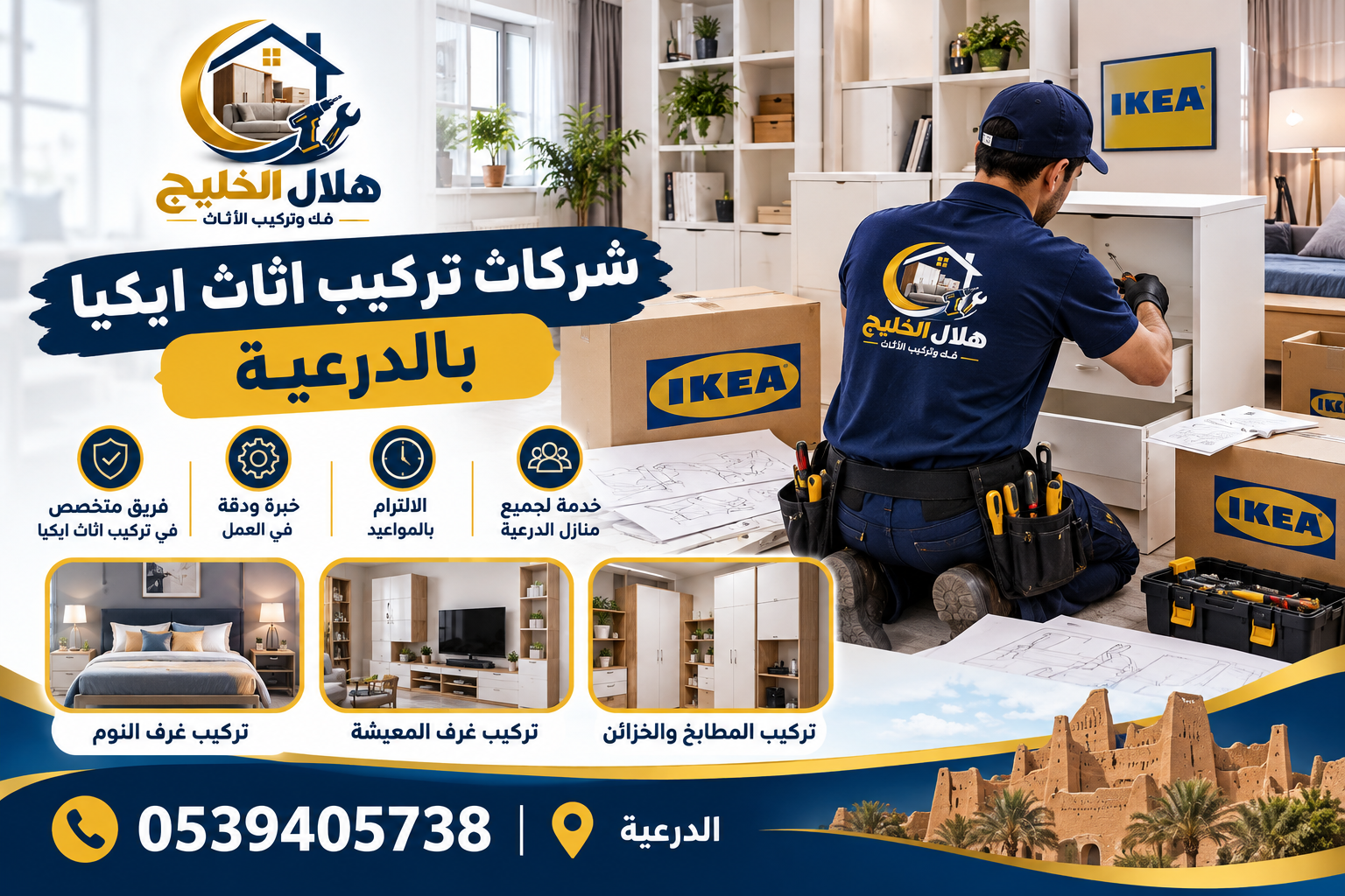 شركات تركيب اثاث ايكيا بالدرعية