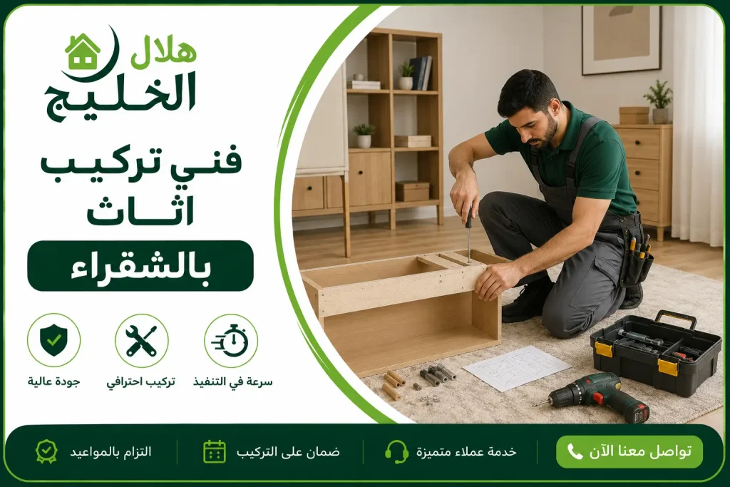 فني تركيب اثاث بالشقراء